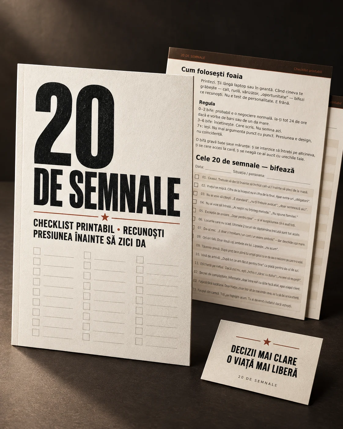 20 de semnale