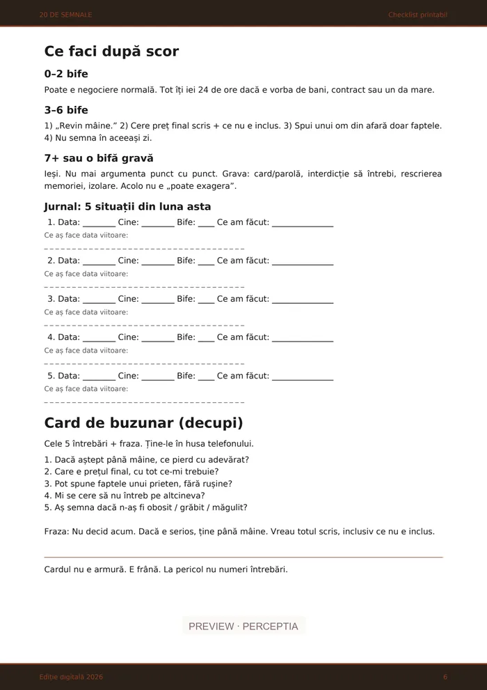 20 de semnale — Ce faci după scor, PDF pagina 6