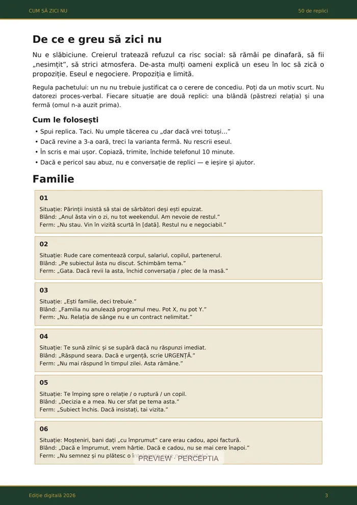 Cum să zici NU — De ce e greu să zici nu, PDF pagina 3