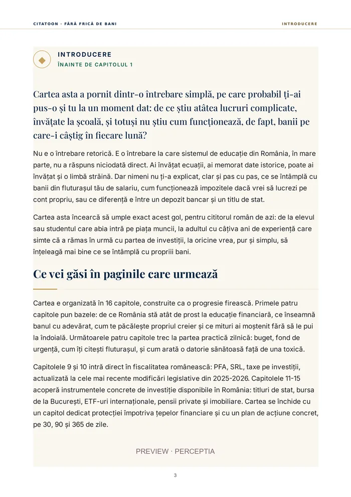 Fără frică de bani — Întrebarea de la care a pornit cartea, PDF pagina 4