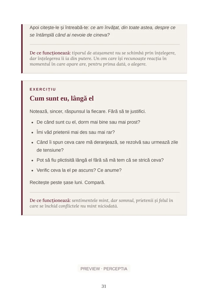 Iubirea, pe bucăți — Exercițiu: cum sunt eu, lângă el, PDF pagina 34