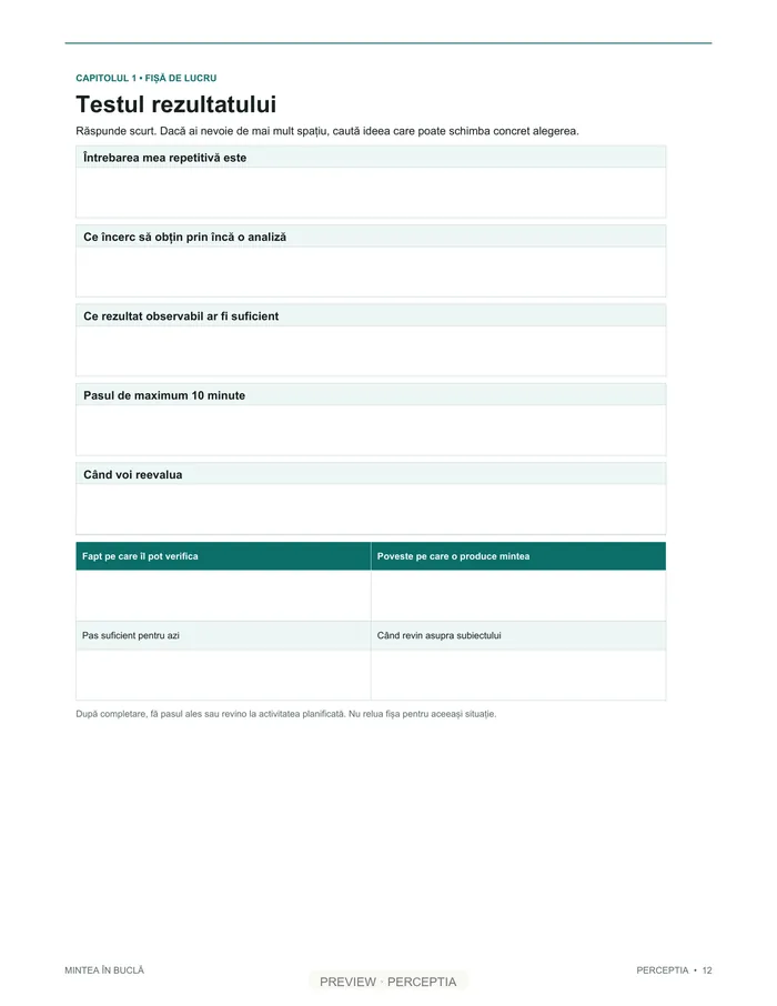 Mintea în buclă — Fișa de lucru, PDF pagina 12