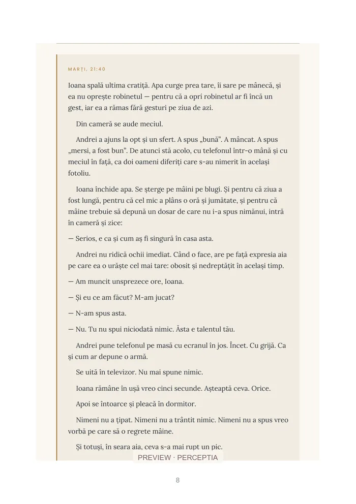 Nu spune asta partenerului tău — Seara în care nimeni nu a țipat, PDF pagina 8